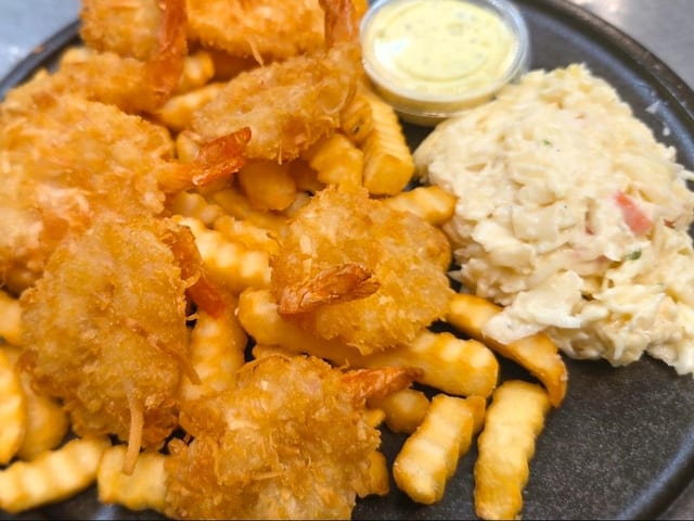 Coconut Shrimp Dinner W/ff.